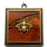 Wooden Frame with Grande Bee on Coromandel