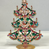 Czech Rhinestone Christmas Tree