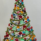 Czech Rhinestone Christmas Tree