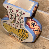 Celia Wood Vase | Lion