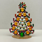Czech Rhinestone Christmas Tree