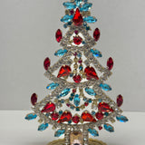 Czech Rhinestone Christmas Tree