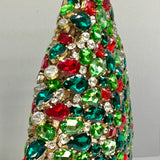Czech Rhinestone Christmas Tree 3-D!