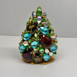 Czech Rhinestone Christmas Tree 3-D!