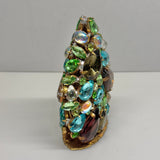 Czech Rhinestone Christmas Tree 3-D!
