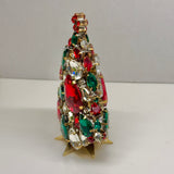 Czech Rhinestone Christmas Tree 3-D!