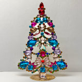Czech Rhinestone Christmas Tree