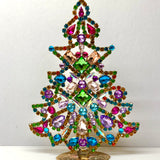 Czech Rhinestone Christmas Tree