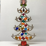 Czech Rhinestone Christmas Tree