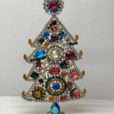 Czech Rhinestone Christmas Tree