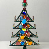 Czech Rhinestone Christmas Tree
