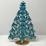 Czech Rhinestone Christmas Tree