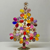 Czech Rhinestone Christmas Tree