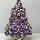 Czech Rhinestone Christmas Tree