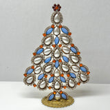 Czech Rhinestone Christmas Tree