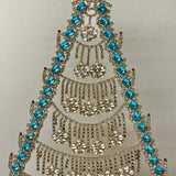 Czech Rhinestone Christmas Tree