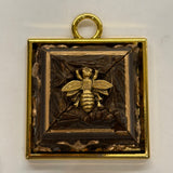 Wooden Frame with Napoleonic Bee