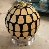 Wooden Sphere with Grande Bee