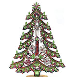 Czech Rhinestone Christmas Tree