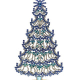 Czech Rhinestone Christmas Tree