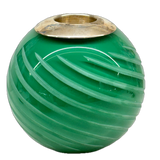 Lucy Cope Large Green Spirals