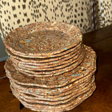 Brown Aptware Dinner Plates | Set of 10