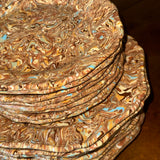Brown Aptware Salad Plates | Set of 8