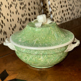 Aptware Green Tureen with Pumpkin