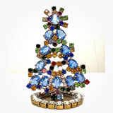 Mini Czech Rhinestone Christmas Tree