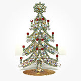 Czech Rhinestone Christmas Tree
