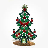 Czech Rhinestone Christmas Tree
