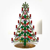 Czech Rhinestone Christmas Tree