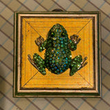 Painted Frame with Sparkle Frog