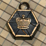 Painted Frame with Crown