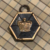 Painted Frame with Crown