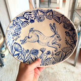 Laura Winstone Hare Oval Bowl