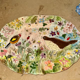 Amelia Tuttiett Platter with Birds