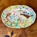 Amelia Tuttiett Platter with Birds