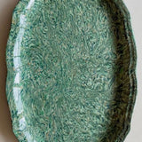Oval Marbled Tray