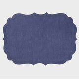 La Gallina Matta Ninette Placemats | Denim - Set of 12