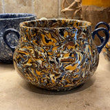 Aptware Vase Brown with Blue