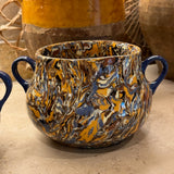 Aptware Vase Brown with Blue