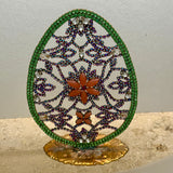 A Czech Rhinestone Egg