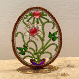 A Czech Rhinestone Egg
