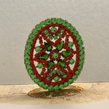 A Czech Rhinestone Egg