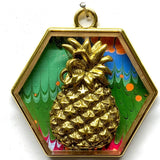 Acrylic Frame with Pineapple / Slight Imperfections