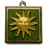 Painted Frame with Sun