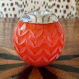 Lucy Cope Matchstriker Medium Orange Chevron