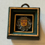 Painted Frame with Micro French Medal