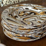 Marbleware French Dinner Plates Set of 12